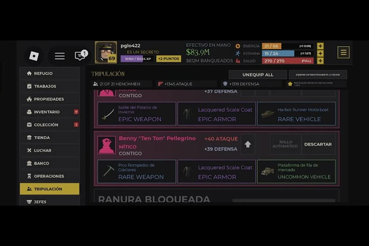 Idle Mafia Game Boss Rewards: Crate Drops and Stamina Cost