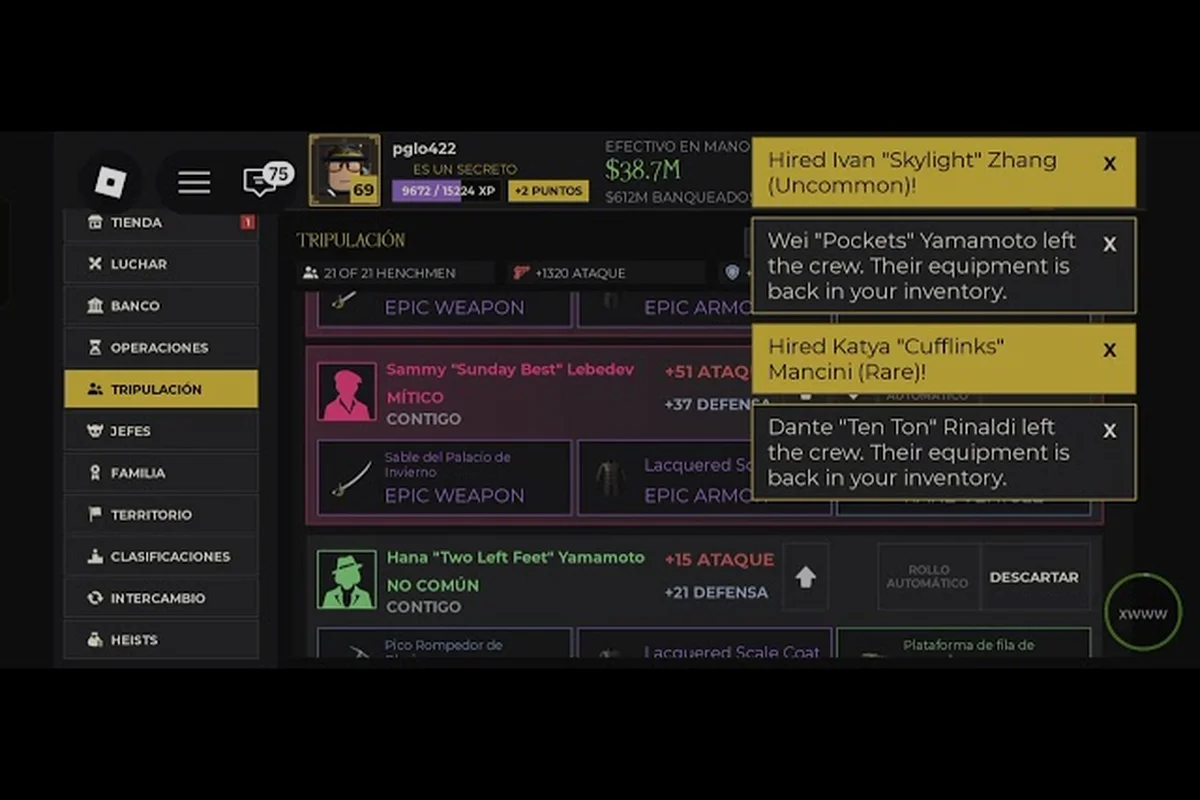 Idle Mafia Game Henchman Equipment Guide: Slots and Loadouts